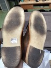 Clarks Men   s Brown Leather Chukka Boots Lace-up Crepe Sole Round Toe 13