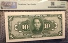 China  Central Bank Of China  10 Dollars 1928 Shanghai P-197f Pmg Gem Unc 65 Epq