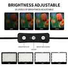 Photography Video Lighting Kit  Led Studio Streaming Lights W 70 Beads Black-2pk