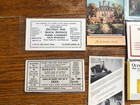 Vintage Ink Blotter Lot Of 8 Advertising Unused 7 Different Subjects   Sizes