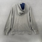 Nfl Denver Broncos Hoodie Mens Large Gray Navy Blue Pullover Sweatshirt