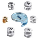 20pcs Cam Lock Nut For Furniture  25mm Furniture Connecting Cam Fittings