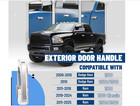 4pcs Exterior Door Handle Compatible With 2009-2025 Dodge Ram 1500 Classic 2500