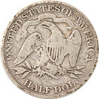 1876-p Seated Half Dollar