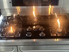 Frigidaire Professional 40  Propane Range Plcf489ccd Stainless Convection