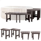 Intex 28515e 2 Medium Purespa Accessories Benches  Compatible W  4 Person Spas