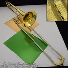 1948 Vintage King H  N  White 2b Liberty Trombone Gold Lacquer Sn  297722