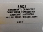 New Partylite S2623 Cranberry Scented 3    X 7    Bell Top Pillar Candle
