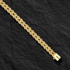 14k Yellow Gold 2 Strand Multi Line Solid Rope Chain Bracelet 7   5 Mm 7 2 Gr
