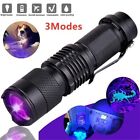 2x Uv Ultra Violet Led Flashlight Blacklight Light 395 Nm Inspection Lamp Torch