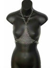 Aluminum Collections Butted Women Chainmail For Swim Wear Antique Body Bra