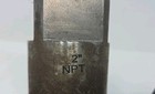 2  Npt Pipe Tap Set - Durable Carbon Steel For Clean  Precise Threads - See Pics