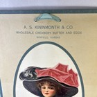 1913 Antique Ephemera Portrait Calendar Sample- Winfield  Kansas