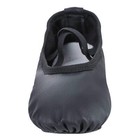 Black Soft Leather Ballet Shoes ballet Slippers dance Shoes For Girls Women Dy