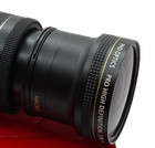 Phd X18 Fisheye Macro Lens For Canon Eos Rebel T5 T5i T6 T7 T8 T8i Sl1 Sl2 Sl3 