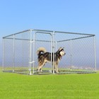 Large Pet Dog Run House Kennel Cage 7 5  X7 5   Backyard Playpen