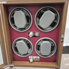 Watch Winder For 4 Watches     Modern Design  Premium Quality