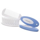 Baby Brush And Comb Set  Deluxe Grooming Kit  Blue
