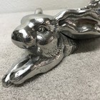 Arthur Court Bunny Rabbit Centerpiece Tray 2003 Polished Aluminum 24  X 7 5 