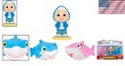 Fun Bath Squirters Set With Jj  Mommy   Baby Shark - Perfect For Toddlers 