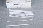 New Uline White 6 Inch Plastic Twist Ties  Gift Ties Cable Ties  S2505bl