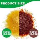 Timgle 35oz Shellac Flakes Finish For Home Wood Craft Decoration 2-pack