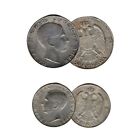 Yugoslavia s Peter Ii  Box Of 2 Stunning Silver Coins Featuring The Child King