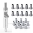 Dental Chair Saliva Ejector Strong  weak Suction Rubber Snap Tip Adapter  Handle