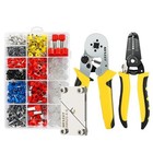 Ferrule Crimping Tool Kit   wire Ferrule Crimper Plier   awg23-7  wire 600 tool