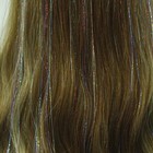 Clip In Hair Tinsel 20 Inch Colorful Pack 20 Inch  Seven Colors 