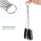 Nylon Straw Cleaning Brush Set Bottle Tube Pipe Cleaner Small Long 10pcs