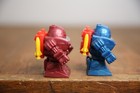 Vintage Space Robot Toy Transformers Figures Lot Rare Spaceship Friction