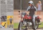 1983 Bmw Motorcycle Accessories Brochure Riding Gear Rain Suit Tank Bag Oem