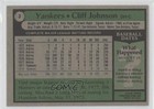1979 Topps Burger King Restaurant New York Yankees Cliff Johnson  3 M5x