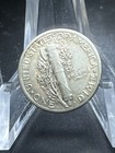 1942   Silver Mercury Dime  Stock Photo