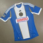 Philadelphia Union Adidas Soccer Jersey Mens Small Mls Rare 2012-14 Blue Away Og