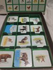Vintage Milton Bradley Memory Animal Families Card Match Game 1980 Complete