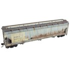 Micro Trains   Ho Scale   Csx Covered Hopper Weathered   Csxt  247177   2000001