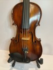 Vintage 4 4 Full Size Violin     Beautiful Flamed Back No Label Nice 
