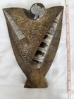 Ancient Orthoceras And Ammonite Fossil Stone  Hand Carved Natural Stone 