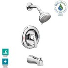 Moen Adler 82603 Single Handle 4-spray Tub And Shower Faucet 1 8 Gpm In Chrome