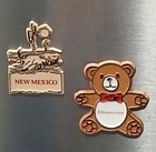 Albuquerque   New Mexico Vintage Souvenir Fridge Magnets Tourist Memorabilia Lot