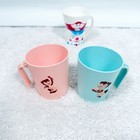 Vintage 1950s Post Cereal Premium Mug Lot 3 Sugar Bear Toy Soldier Plastic 