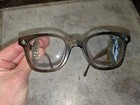 Vintage American Optical Safety Glasses Metal Side Screens Rare
