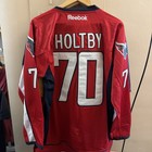 Holtby Washington Large Capitals Authentic Reebok Nhl Jersey Red - Mens Hockey