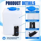 Windshield Washer Pump Reservoir Kit 99300 Fluid Reservoir Tank Bottle