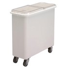 Cambro Ibsf27148 White Flat Top 27 Gal Ingredient Bin With Clear Lid