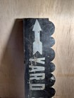 1950s Primitive Wood Maine  yard Sale  Sign    8  X 32  