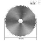 3inch Circular Saw Blade 3 8  Arbor Cutting Disc 72-teeth Hcs Wood Cutting Blade
