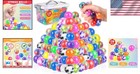 128 Pack Colorful Stress Balls Set - Perfect Adult Fidget   Party Favors